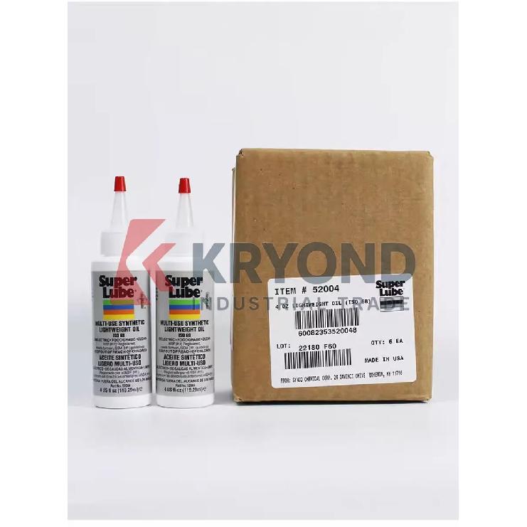 Super Lube 52004 51004 Синтетическое Легкое Масло Масло Пищевого Назначения для Подшипников Рыболовных Катушек, Прецизионных Инструментов и Малых Механизмов