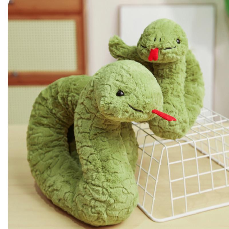 Adorable Steve Snake Plush Toy Realistic Stuffed Animal For Kids And Collectors