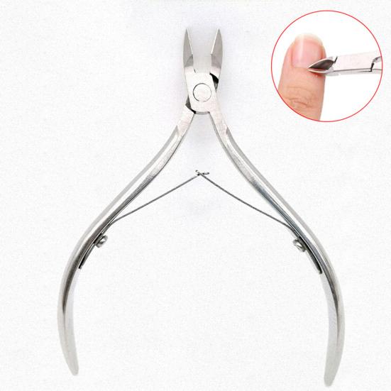 Yousheng Высокоточные ножницы для ногтей Удаление кутикулы Нержавеющая сталь Маникюрные кусачки Триммер Инструменты для удаления омертвевшей кожи для взрослых