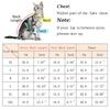 Sweet Plaid Sphynx Cat Dress Vest with Harness Leash Outdoor Pet Clothes for Cats Gotas Skirts Katten Kleding Vestidos Perrita