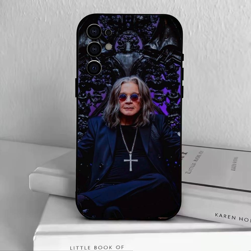 Чехол для телефона с изображением рок-певца Оззи Осборна для Samsung S25, S24, S21, S22, S23, S30, Ultra, S20, Plus, Fe, Мягкий силиконовый черный чехол