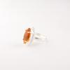 Citrine Gemstone 925 Sterling Silver Jewelry Handmade Trendy Ring Gift For Mom RR-64-10