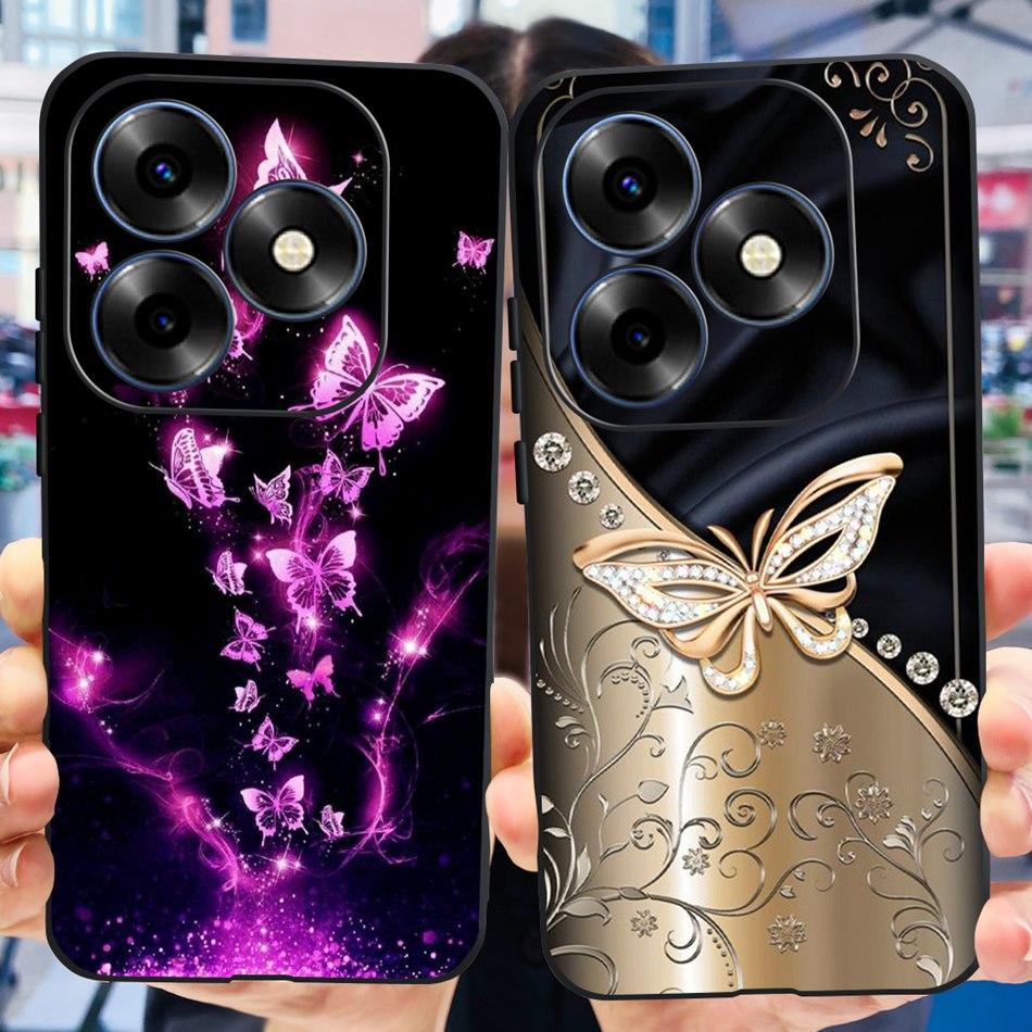 Для чехла Itel S23 Plus S681LN itel S23 S665L Модный Элегантный Расписной Мягкий Силикон ТПУ Задняя Крышка Телефона Для Itel S23+ S23Plus