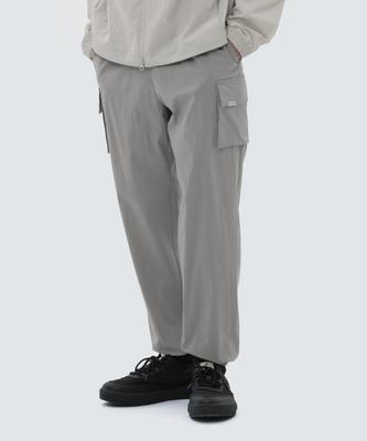 SNOWPEAK APPAREL Брюки-карго джоггеры Root Цвет: Туманно-серый (S24Mmrpt60)