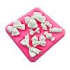 DIY Bow Silicone Mould,Cute Cartoon Bow Knot Resin Art Molds Fondant Mould Cake Decoration Tools Pastry Baking Accessories