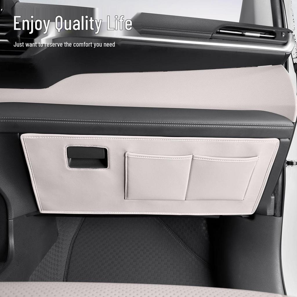Утолщенный коврик от пинков для Toyota Sienna, Защитная накладка на перчаточный ящик Grevia, Аксессуары для сиденья пассажира Sienna
