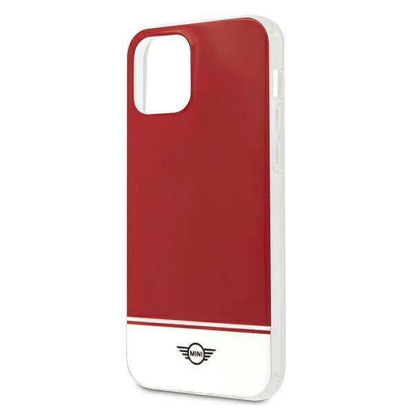 Etui do iPhone 12 Pro Max Mini Hard Stripe Collection Czerwone