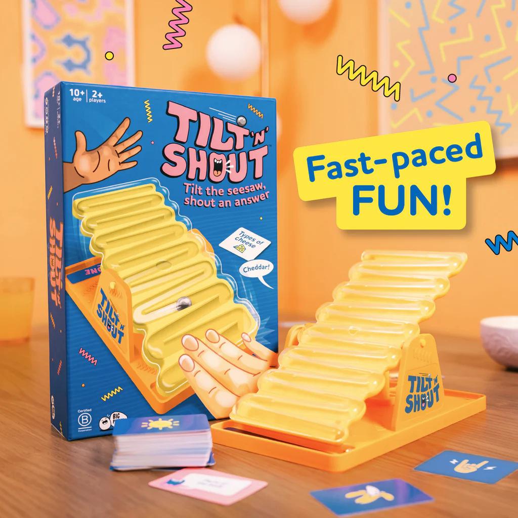 Tilt 'n Shout Teeter-Totter Quiz Game
