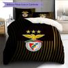 SL Benfica Pattern Bedding Quilt Set  Home Decoration  Gift (1 * duvet cover + 2 * pillowcase  without core)