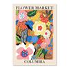 Abstract Flower Market Art Canvas Poster Aesthetic Matisse Painting Retro Floral Print Nordic Wall Picture for Living Room Decor