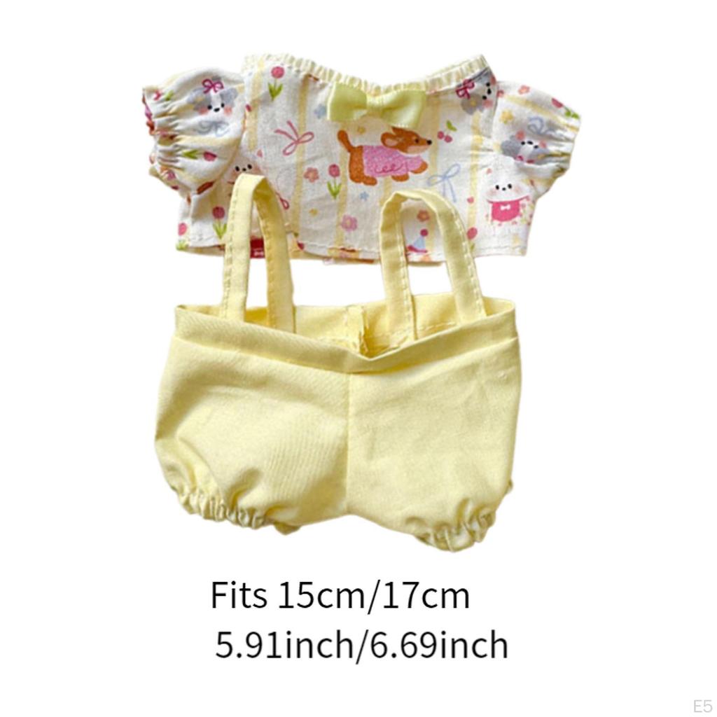 2 предмета костюма, аксессуар, плюшевая кукла, одежда, наряд для 17 см или 15 см