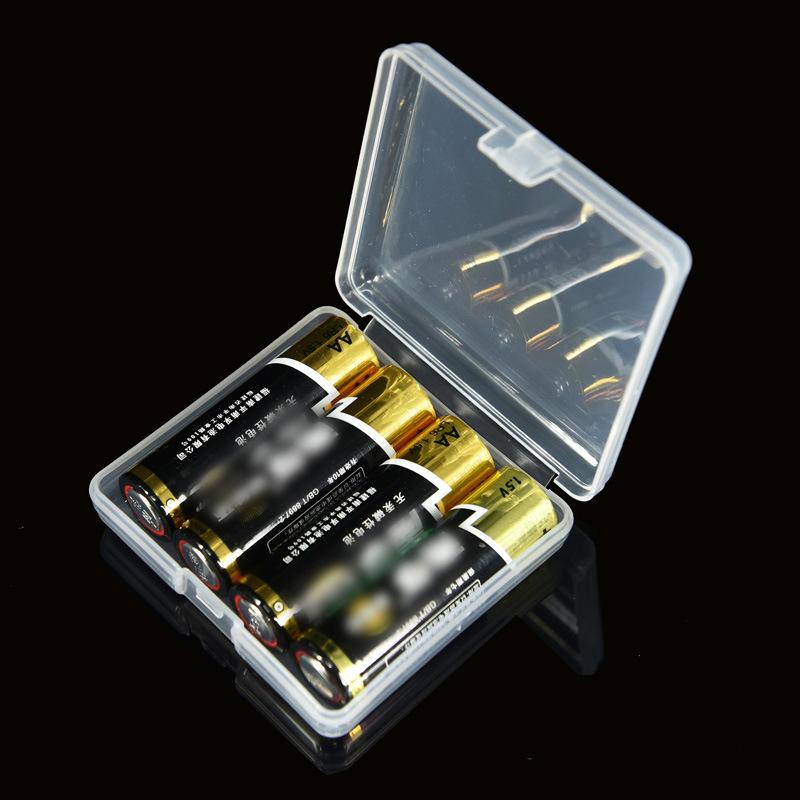 Жесткие пластиковые коробки для хранения батарей, чехол, держатель для батарей Aa/Aaa, контейнер с зажимами для 2, 4, 8 батарей Aa/Aaa, коробка для хранения Pp