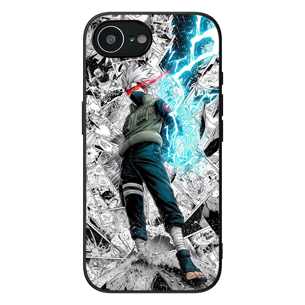 Чехол для телефона с изображением Какаши Хатаке из Наруто для Apple iPhone 16 15 14 Plus 13 12 Mini 17 Pro Max + ProMax 16E Air 16+