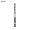 Hex Handle Drill Bits Three Pointed Hole Opener Durable Drilling Tools  Woodworking Tool