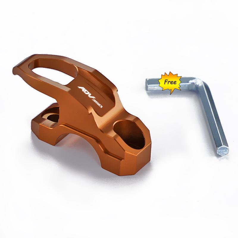 Для HONDA ADV350 ADV 350 2025 2025 Аксессуары для мотоциклов CNC Главный тормозной цилиндр Кронштейн Сумка Багажный зажим Держатель Крючок для шлема