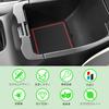 GAFAT Door Pocket Rubber Mats Center Console Silicone Tray for Honda Vezel Late Honda Interior Mats for and Vezel Custom Parts of (15 Pieces) & (1
