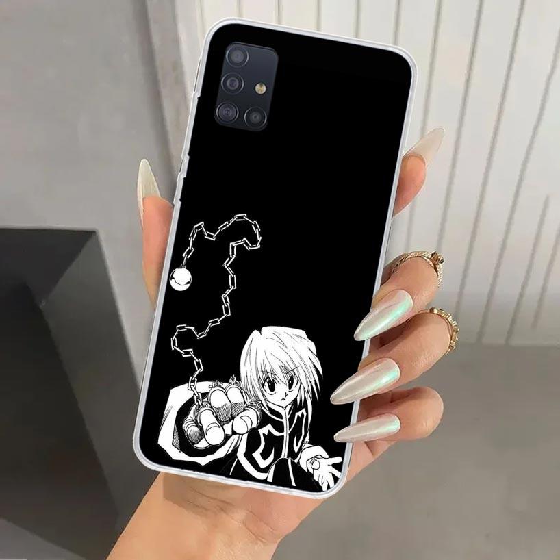 Черно-белый чехол для телефона Hunter HXH для Samsung Galaxy A52 A32 A22 A12 A02S A50S A30S A10S Note 20 Ultra 10 Plus S10 A31 A20 A71 A