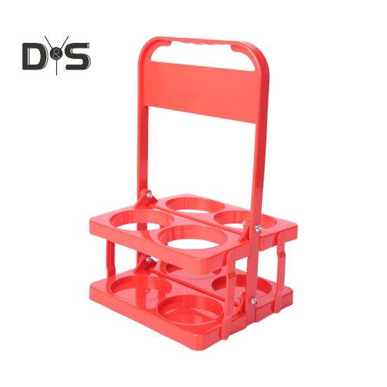 Портативный держатель для напитков, складной подстаканник для автомобиля, многоразовый подстаканник с ручкой, складной держатель для напитков для кофе, пива, вина, газировки, сока