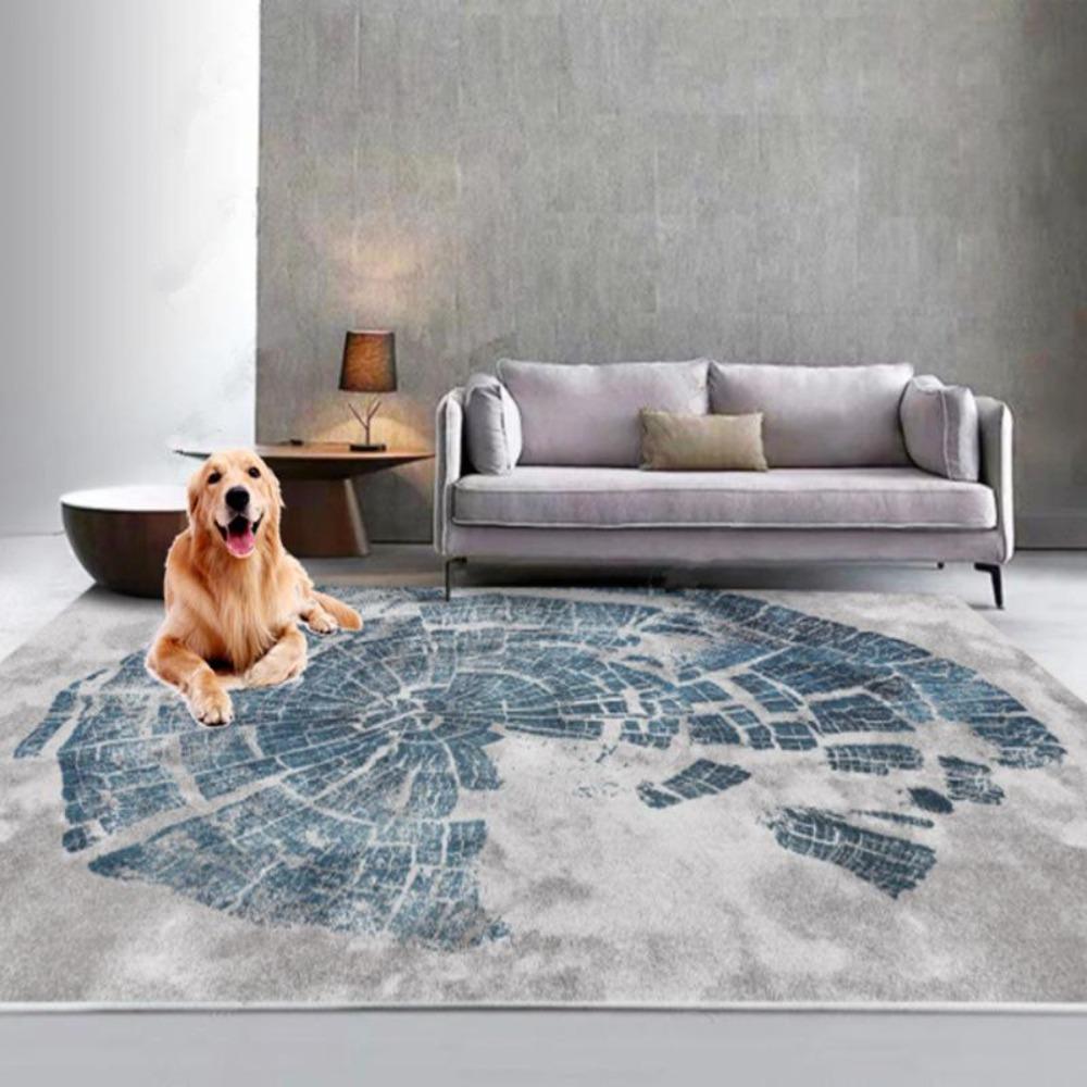 Light Luxury Splashing Ink Living Room Large Area Carpet Bedroom Decor Rugs Non-slip Floor Mat Lounge Rug Hotel Lobby Carpets