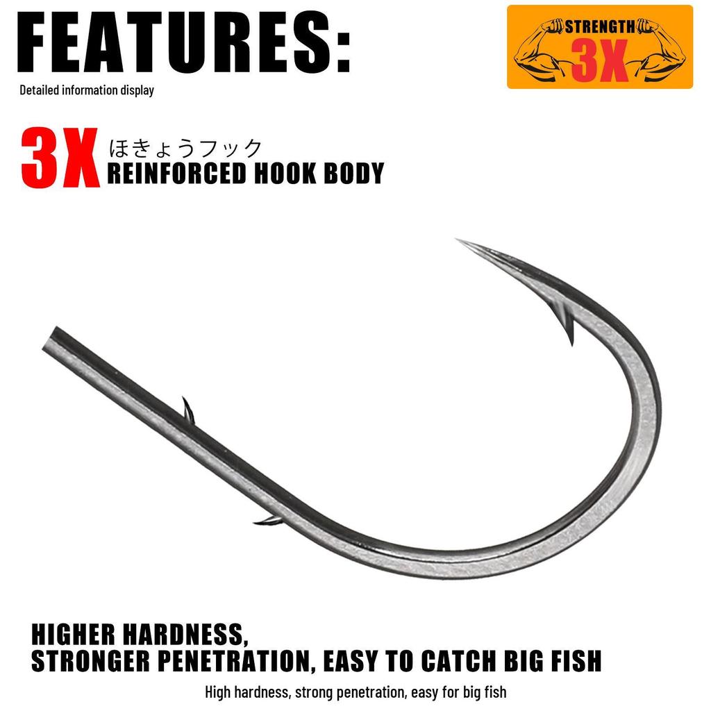 Яйцевидная джиг-головка с литым свинцом, тонким крючком Mustad и усиленным против зацепов хвостовиком 3X для ловли на микро-приманки.