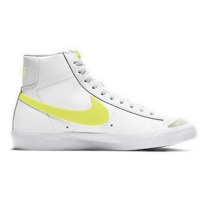 Nike Женские кроссовки Blazer Mid 77 Lemon Venom Обувь для скейтбординга CZ0362-100