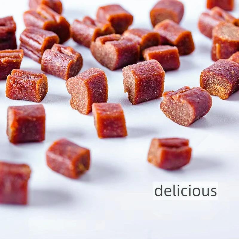 Закуски для домашних животных Snowflake Beef Grains Закуски для собак Beef Grains Награды за дрессировку Сублимированные для маленьких собак Золотистый ретривер Тедди