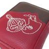 Moomin Little My Genuine Leather Card Pouch Red