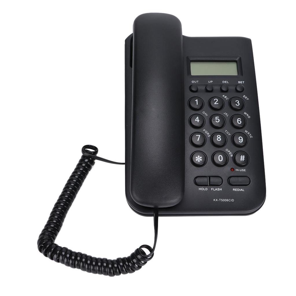 KXT5006CID телефон офисный домашний гостиничный телефонный аппарат поддержка малого расширения идентификатор вызывающего абонента полуавтоматический