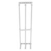 Bathroom Wall Towel Rack Wall Mounted 3 Bars Aluminum Alloy Rolled Towel Holder for Rolled Towels