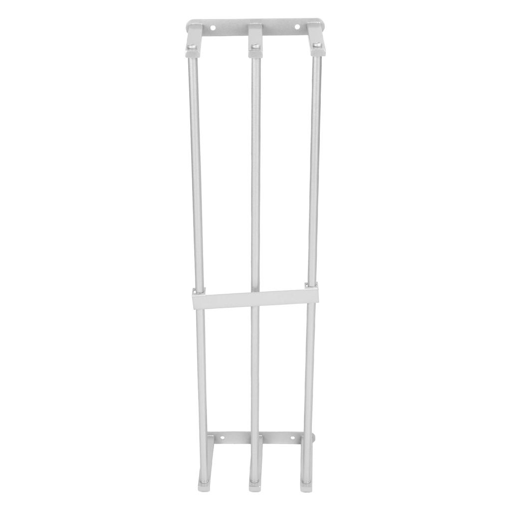 Bathroom Wall Towel Rack Wall Mounted 3 Bars Aluminum Alloy Rolled Towel Holder for Rolled Towels