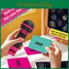 Singing Karaoke Microphone Game Answer Cards Family Interactive Tabletop Game