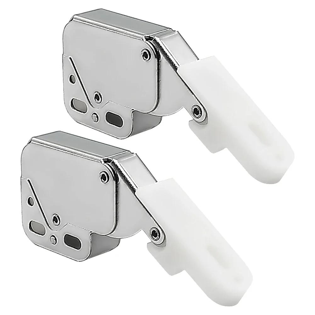 2 шт. Автоматическая пружинная защелка для багажника слона, замок с отскоком для дверей шкафа, сенсорная защелка, мебельная фурнитура