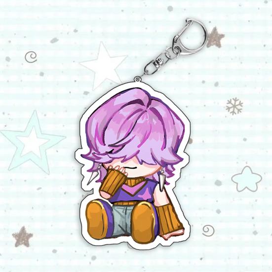 Брелок-подвеска «Охотники на ведьм» Богатая проработка персонажей Легкий портативный брелок Аниме