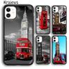 Чехол для телефона Krajews London Red Bus Big Ben для iPhone 14 5 SE 6s 7 8 plus XR XS 11 12 13 pro max Samsung S21 S22ultra Plus