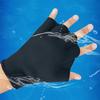 2 Pair Swimming Gloves Aquatic Swim Training Gloves For Diving Aerobics (L Size)
