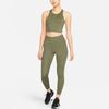 Nike Спортивные брюки женские оливково-зеленые умеренные DM7259-222