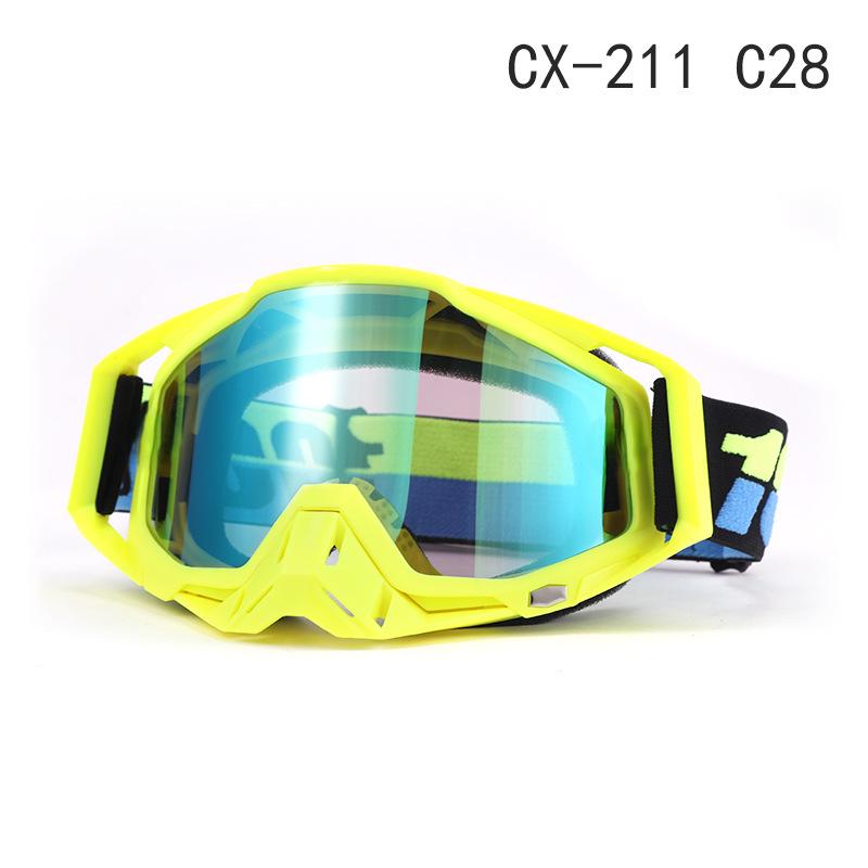 Ветрозащитные мотоциклетные и лыжные очки для использования за границей: 100% Внедорожная езда, катание на природе и защита при скоростном спуске