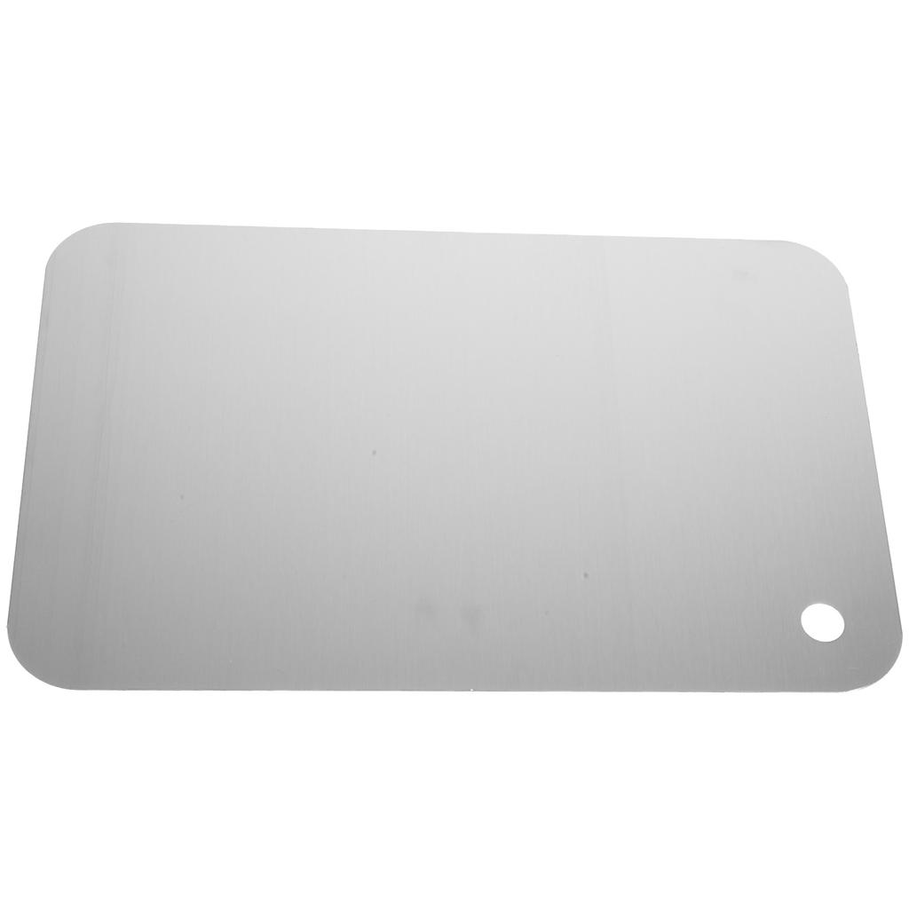 Stainless Steel Cutting Board Metal Food Chopping Double-sided Breadboard Useful Kitchen Utensil Boards