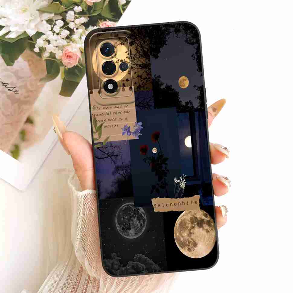 Чехол для Oppo A93s 5G Модный Мультяшный Принт Мягкая Силиконовая Задняя Крышка Для Oppo A93s 5G PFGM00 Ударопрочные Чехлы для Телефона