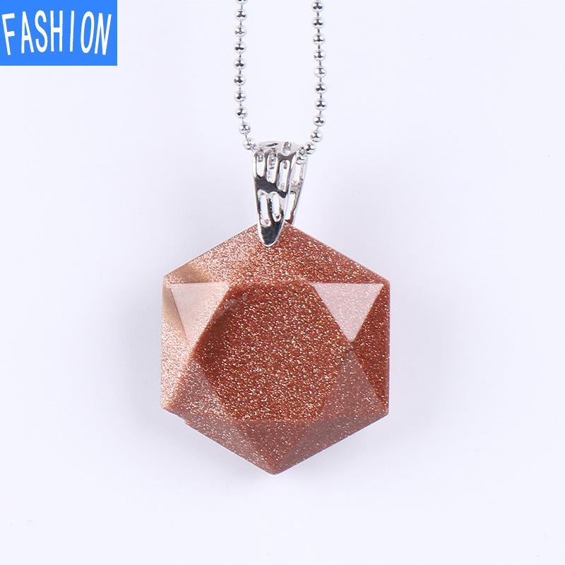 Звезда Давида срезанный угол натуральный полудрагоценный камень шестиконечная звезда иудаизм кристалл кулон ожерелье