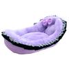 STYRIA Furifuri Lovely Pet Cat Small Lace All Year Reversible Bed, Dog, Bed, Washable, Fluffy, Cute, Spring, Winter, Stylish, Gift, Dog, Fluffy,