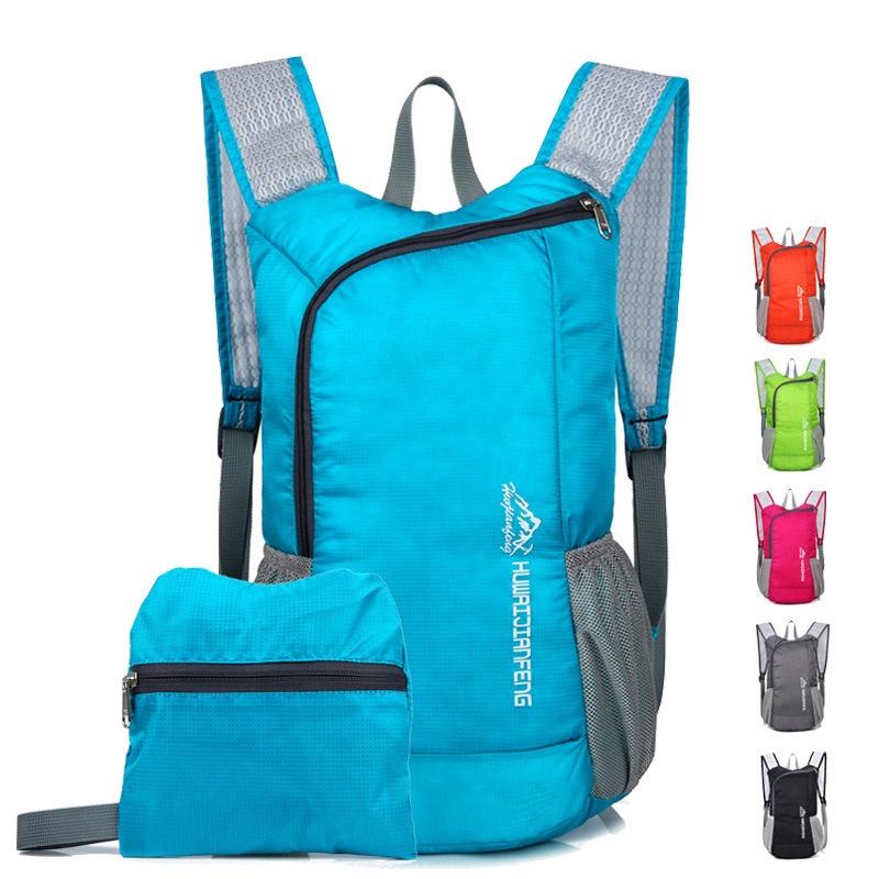 Прочный нейлоновый рюкзак для улицы, отличающийся сверхлегким дизайном и складной водонепроницаемой конструкцией