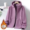 Autumn/Winter Fashion Trend Solid Color Cashmere Jacket Women's Casual Loose Comfortable Thick Warm Coat