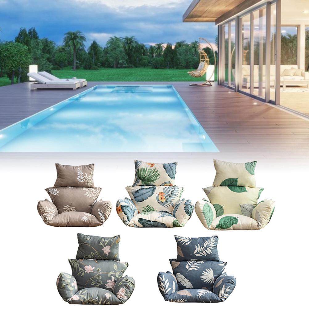 Hanging Chair Cushion for Egg Chair Rattan Hanging Swing Washable Nonslip Soft Swing Chair Cushion