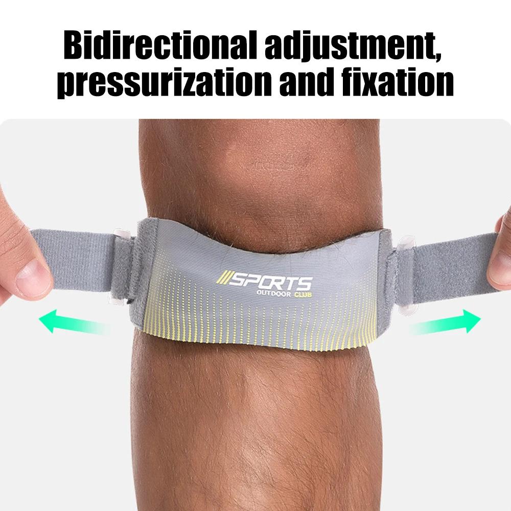 1Pcs Band Strap,Adjustable Iliotibial, Knee,Thigh, Hip & Itb Syndrome Compression Wrap Support,Breathable Patellar Tendonitis