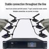 HuiDu HD-830C Профессиональный проводной цифровой всенаправленный микрофон для конференций (Китайская версия)