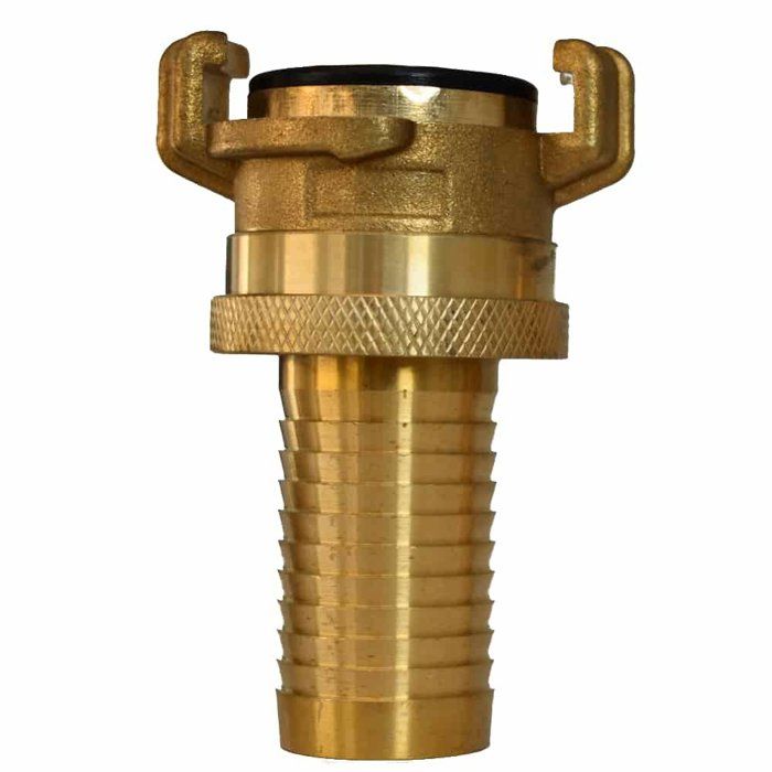 Raccord d'aspiration - BONI-SHOP® - 1 pouce - Laiton pressé - Contre-écrou intégré - Came 40 mm