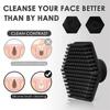 Waterproof Silicone Cleanser Brush, Bath Brush, Manual Cleansing Skincare Facial Brush, Men's Silicone Face Brush