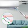 Yousheng Bendable Duster Легкая выдвижная щетка из микрофибры Инструмент для очистки пыли из трещин с длинной ручкой Очиститель труднодоступных мест