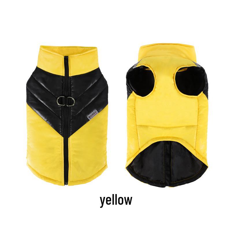Теплый осенне-зимний жилет для собаки - Утепленная хлопковая одежда для питомца
